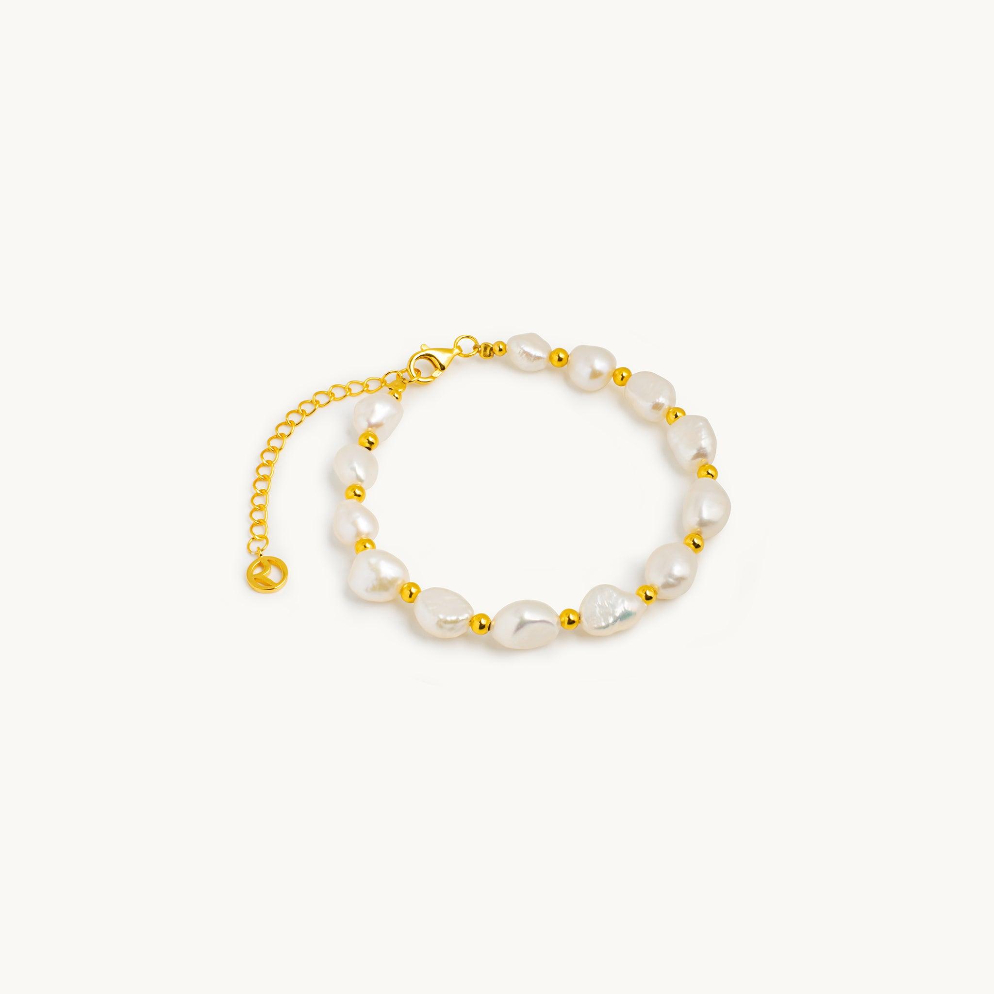 Armband met parels aan zee 3