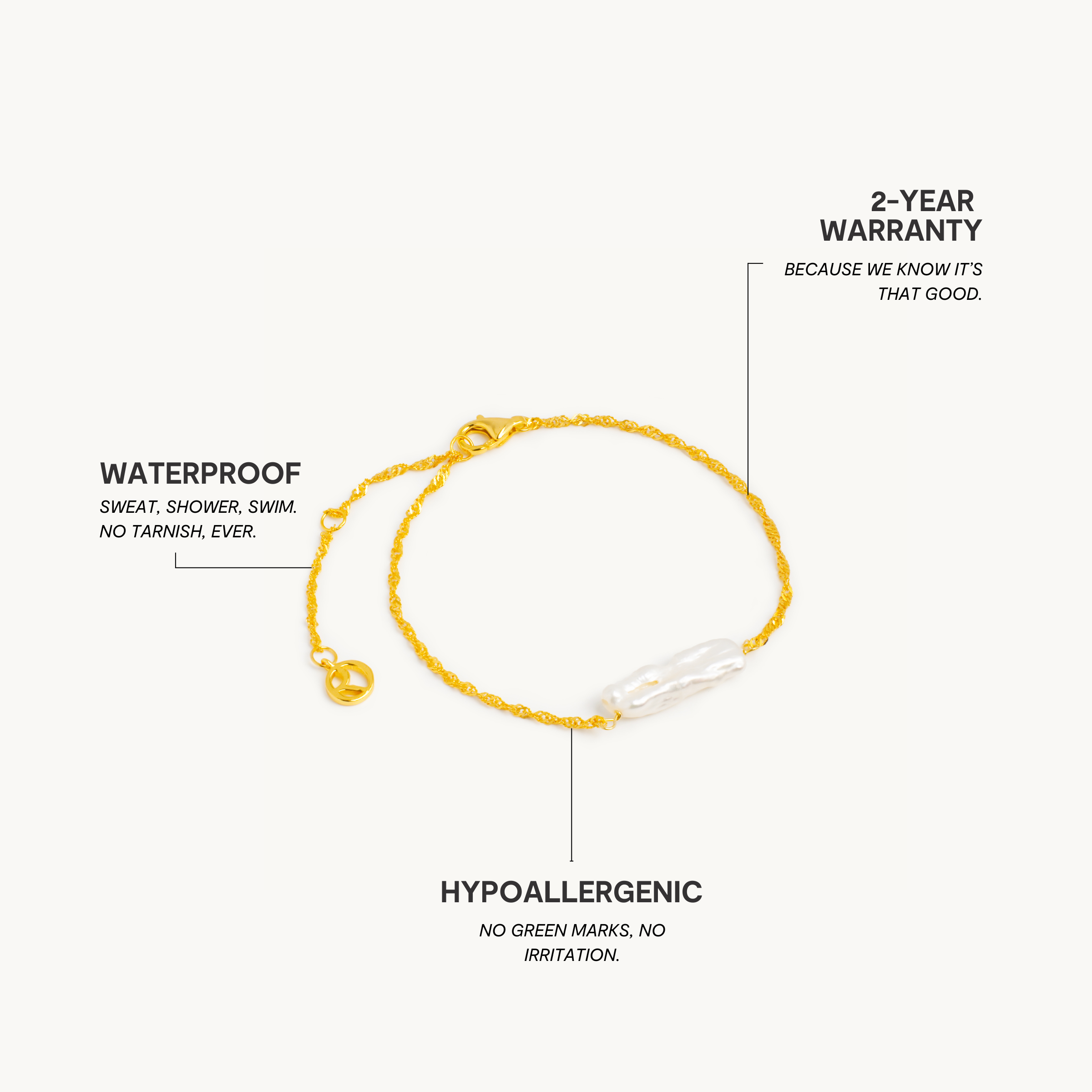 Bel me parel armband 4