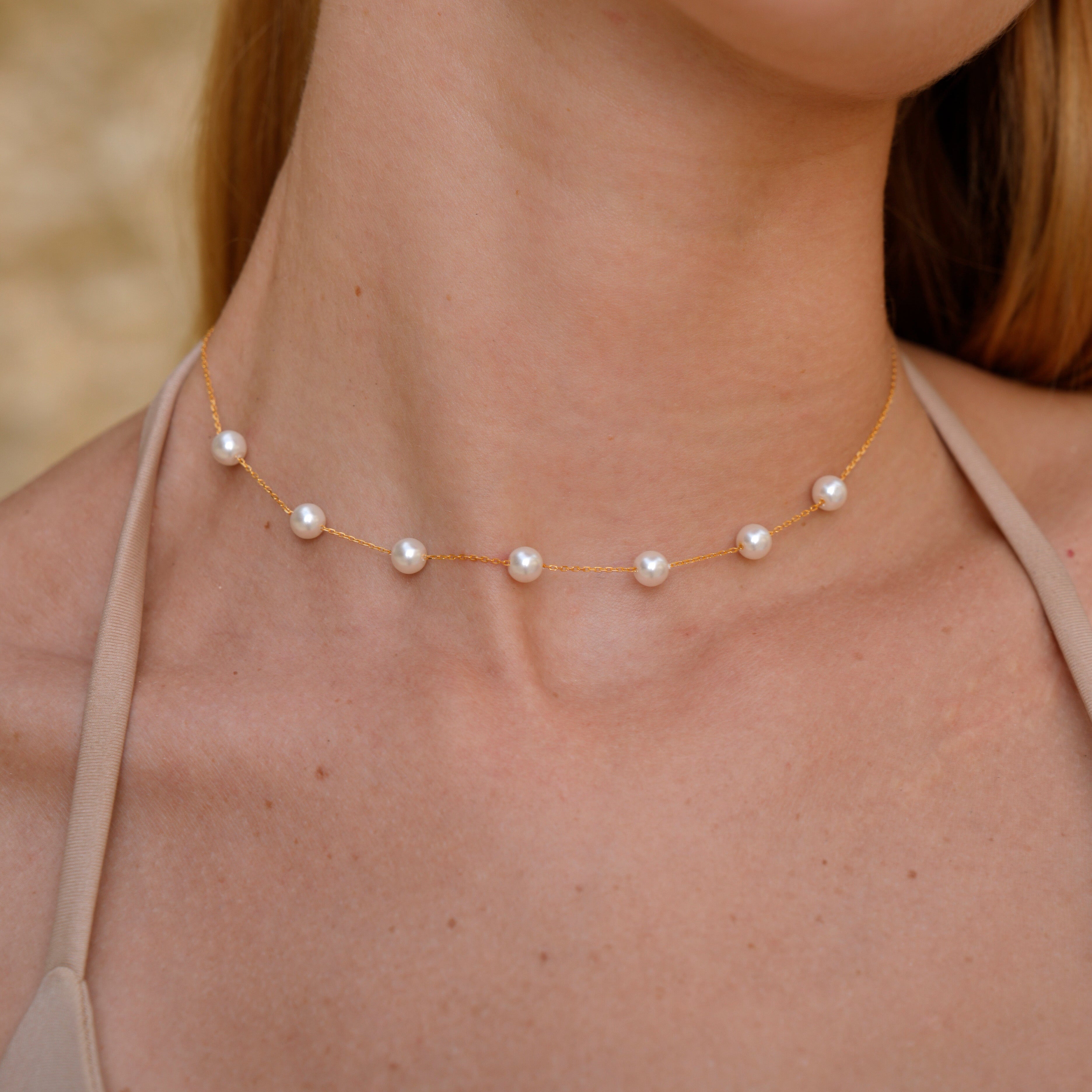 Getijdenparel ketting 6