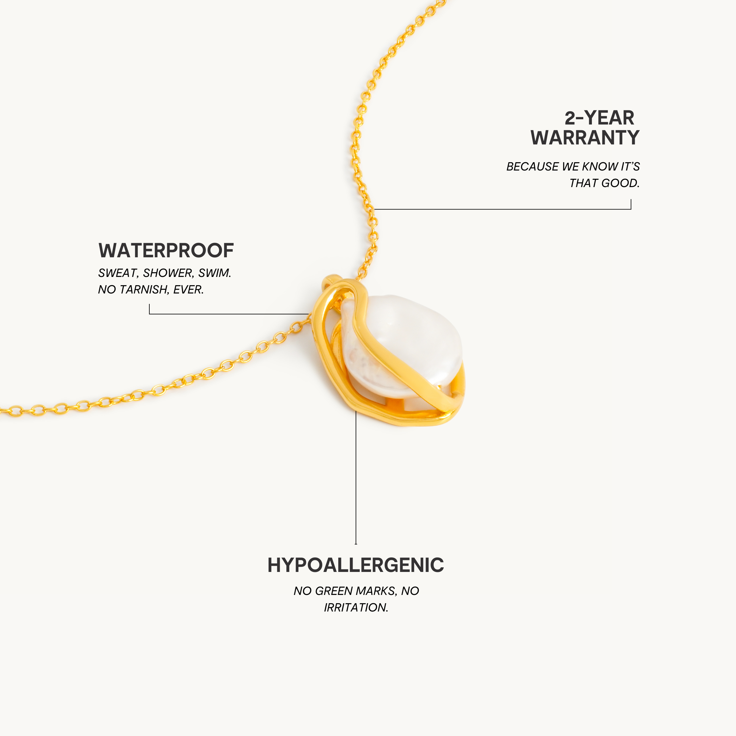 Oceaan parel ketting 5