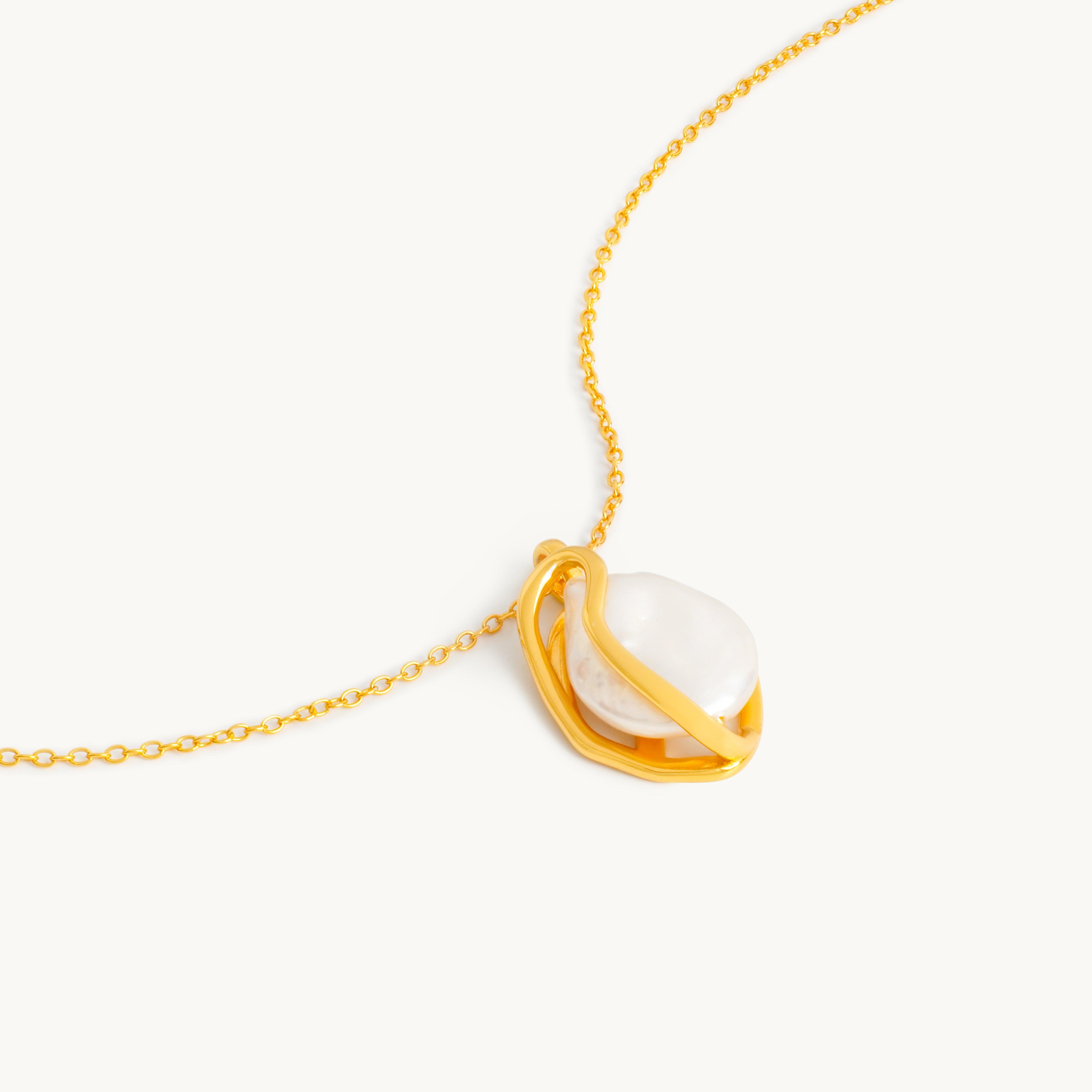 Oceaan parel ketting 6