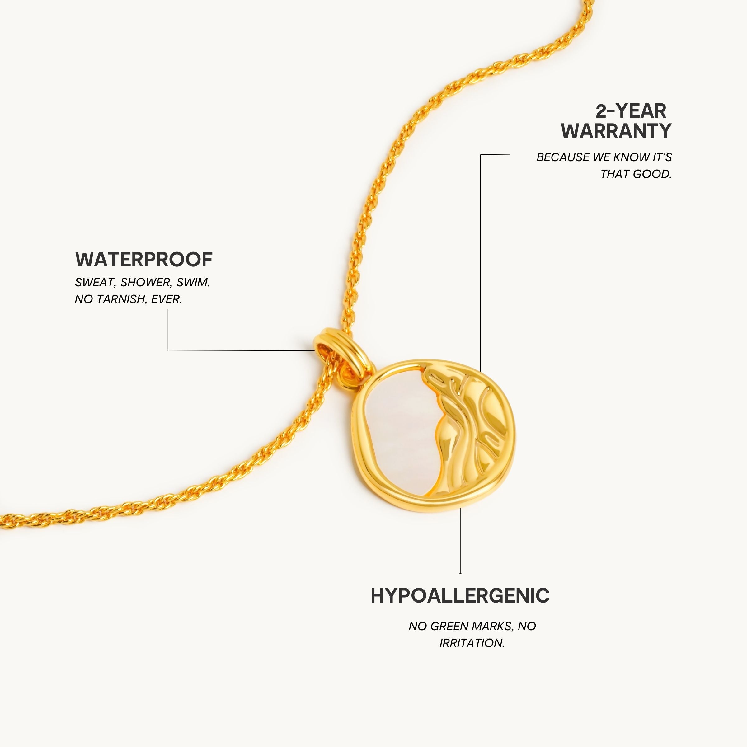 Zee reflectie ketting 2