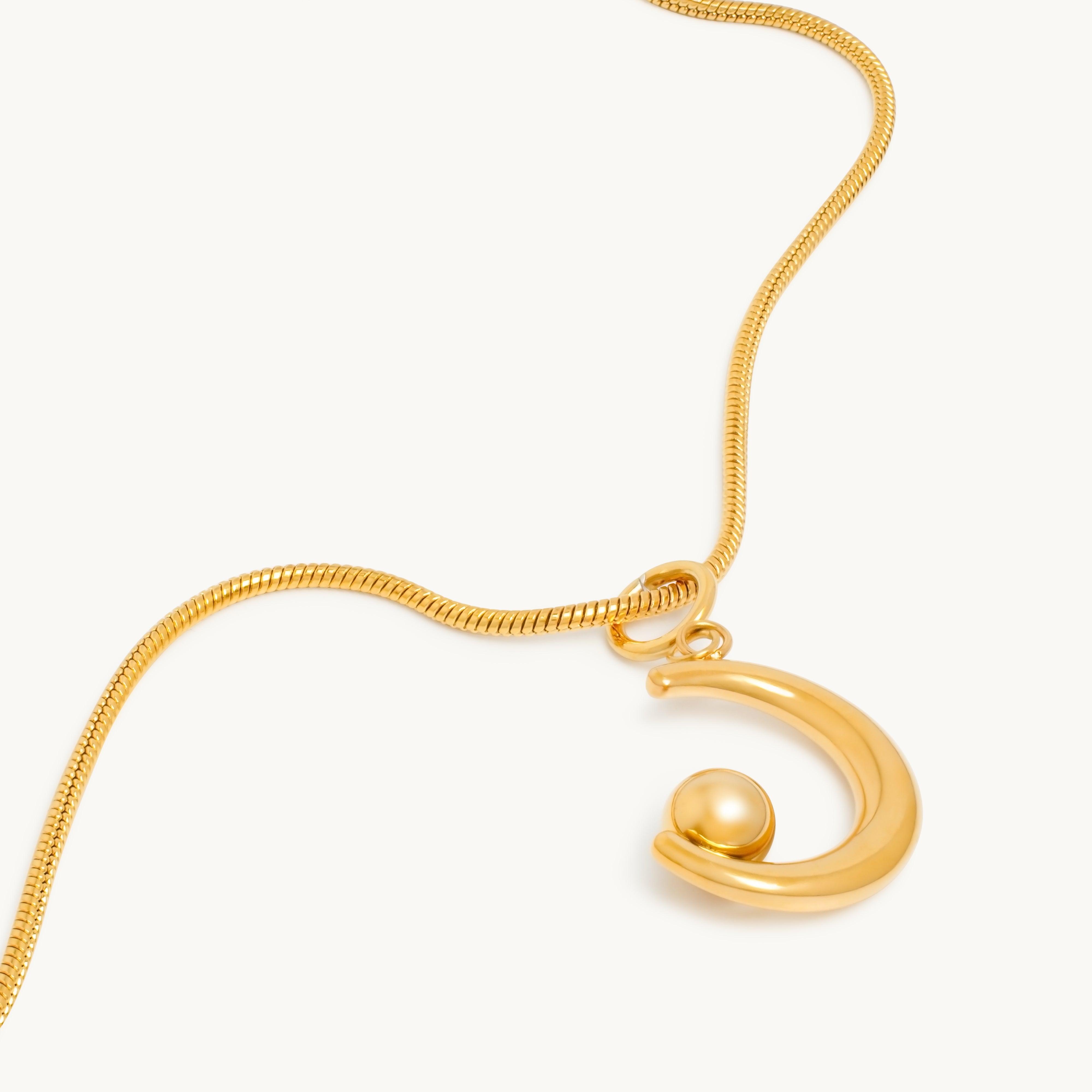 Halve maan ketting 4
