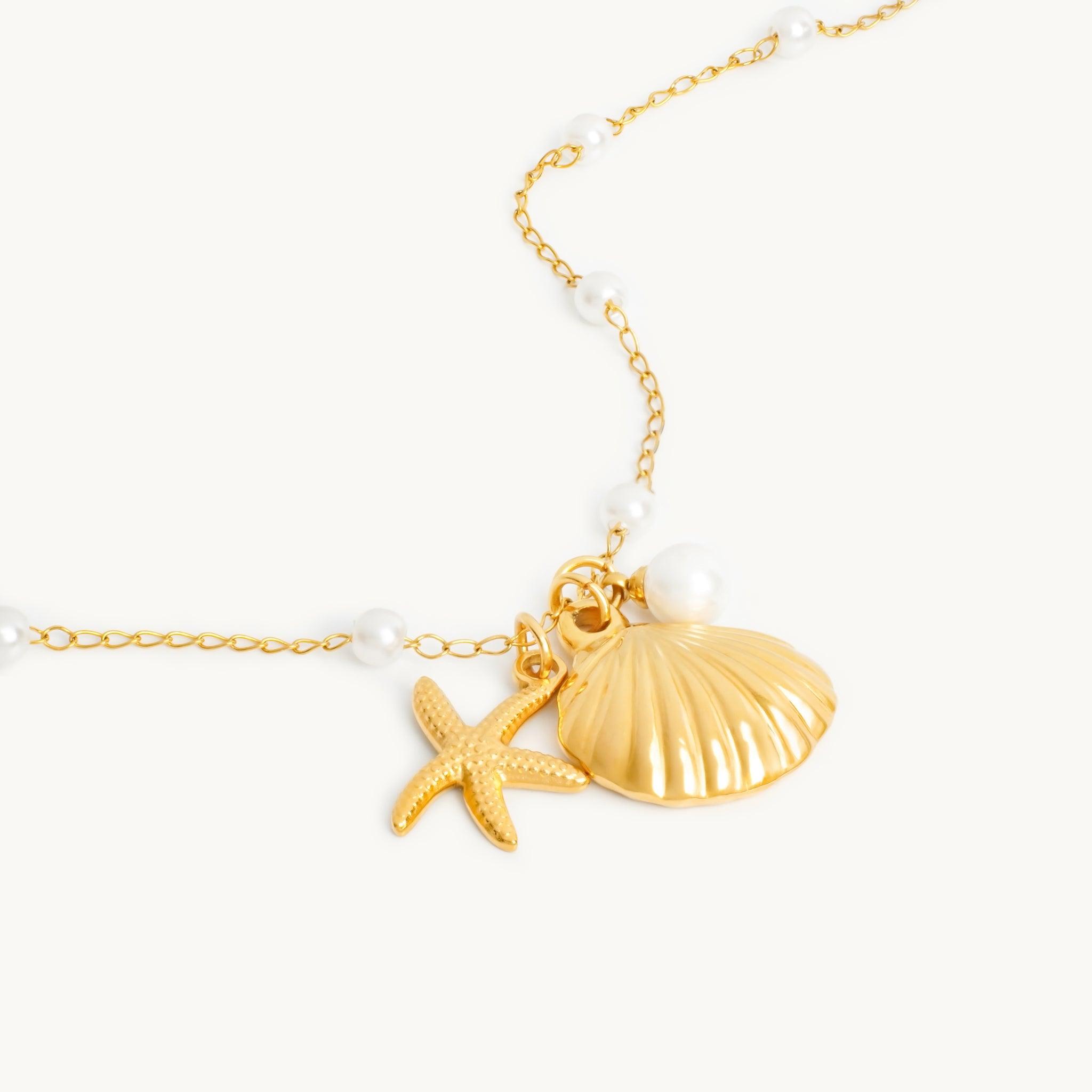 Maanverlichte zee ketting 0