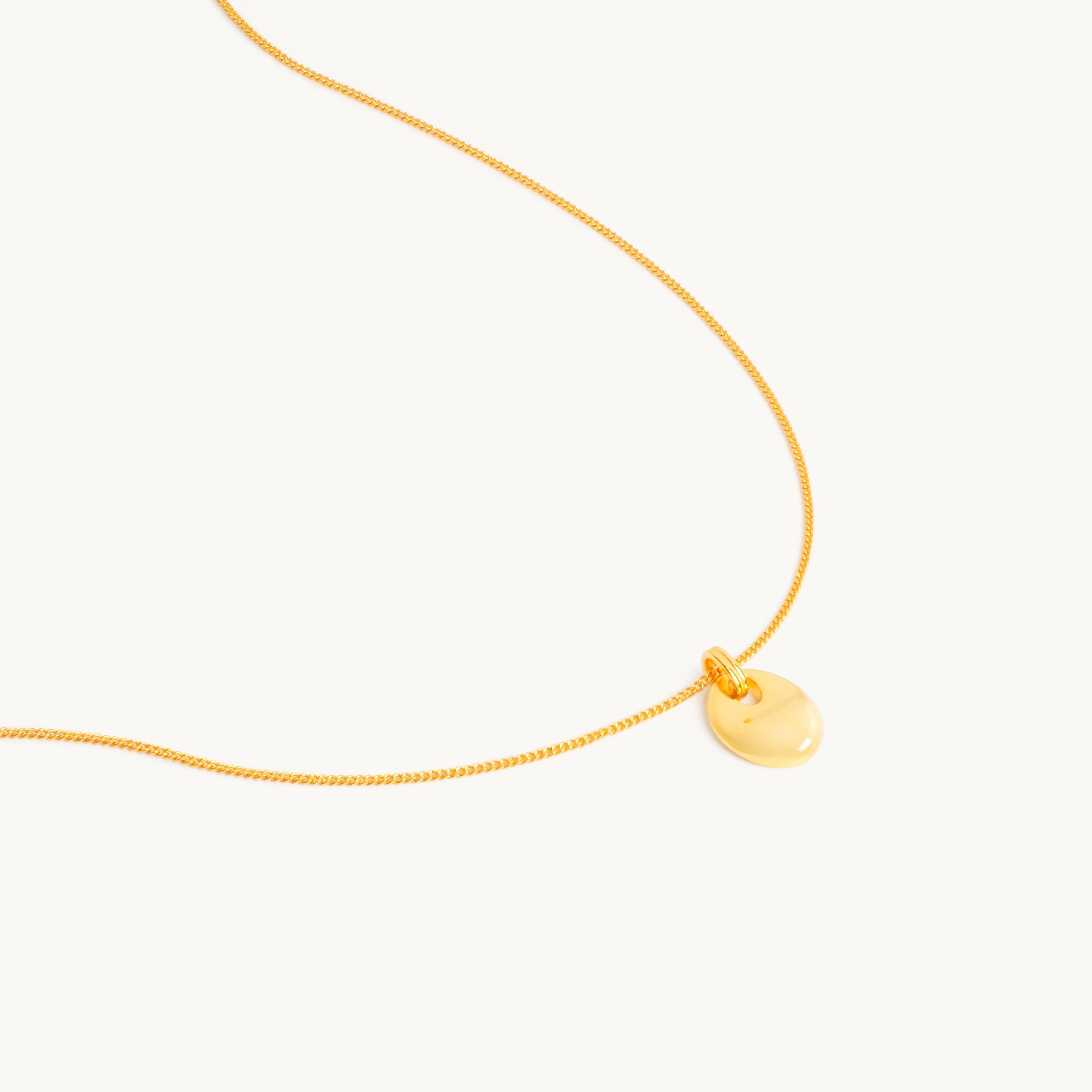 Oceaan kiezel ketting 0
