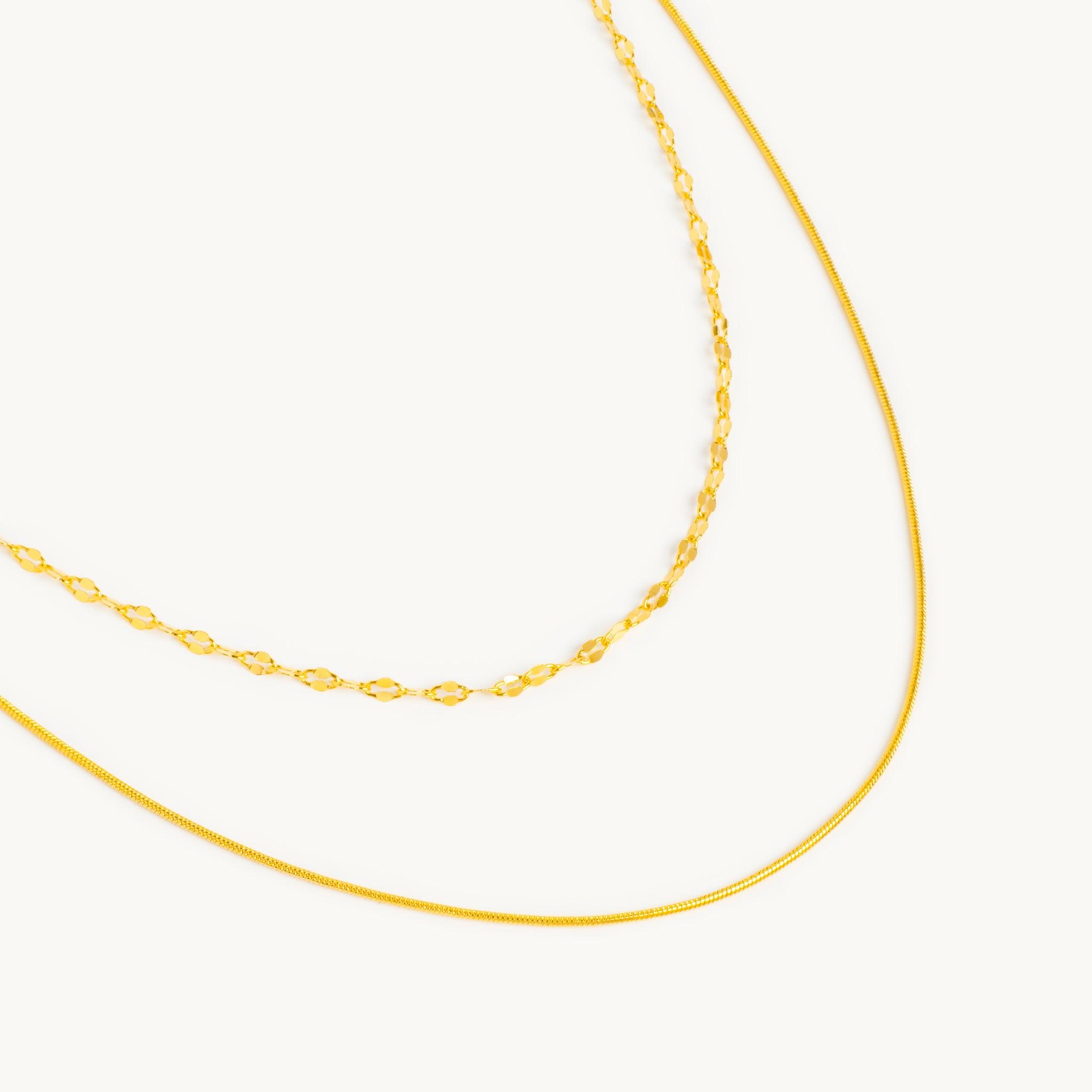 Zachte golven ketting 0